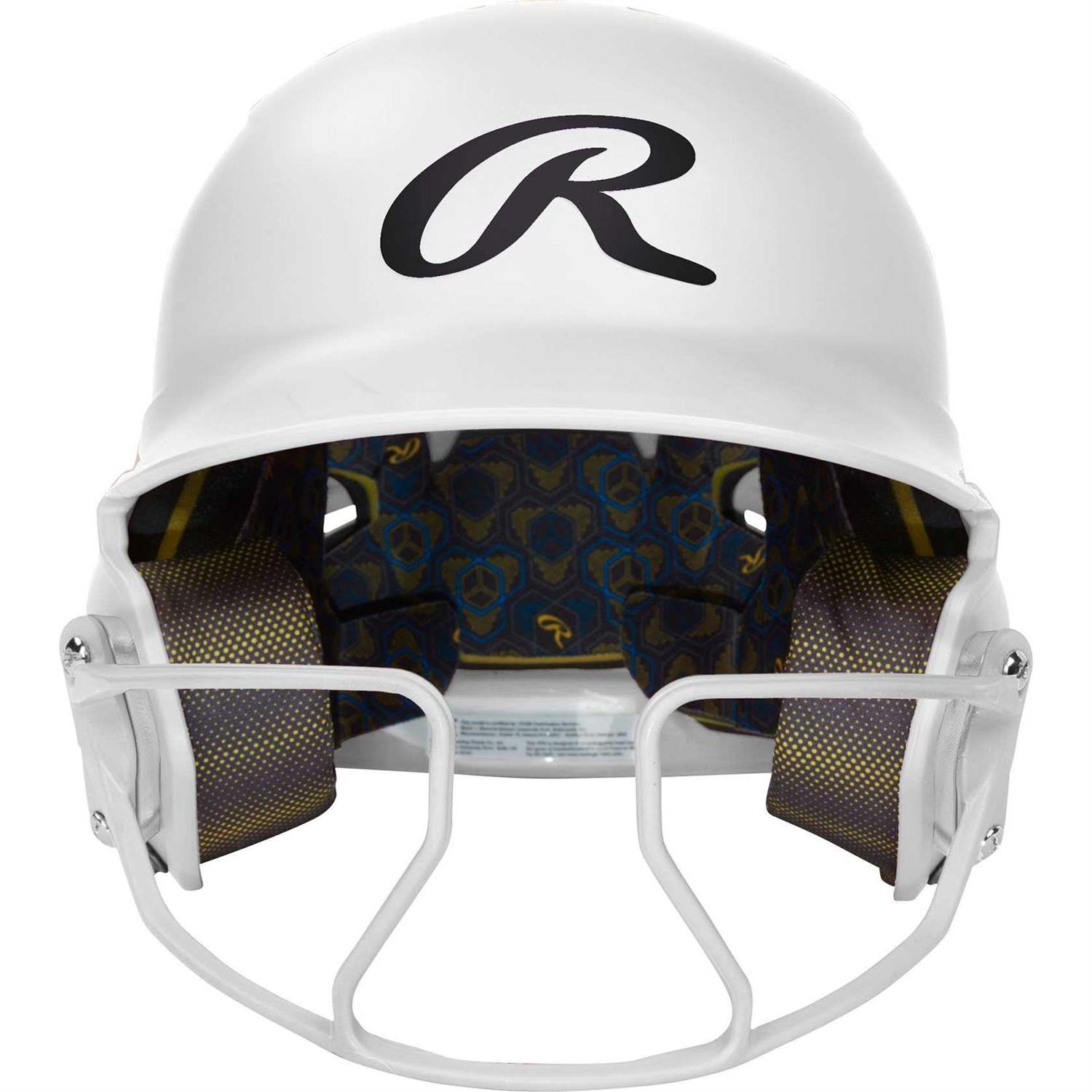 Rawlings Mach Hi-Viz Fastpitch Softball Batting Helmet - Image 4