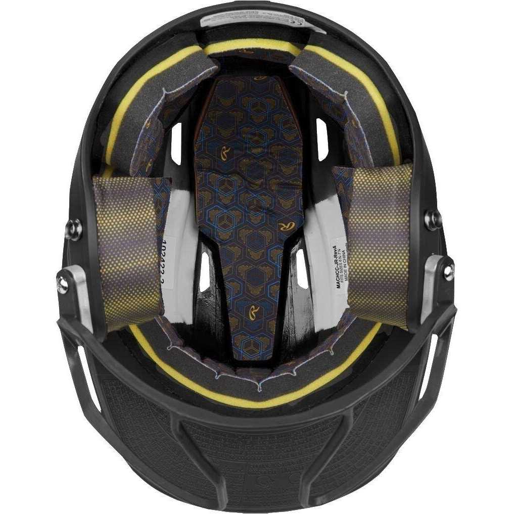 Rawlings Mach Hi-Viz Fastpitch Softball Batting Helmet - Image 5