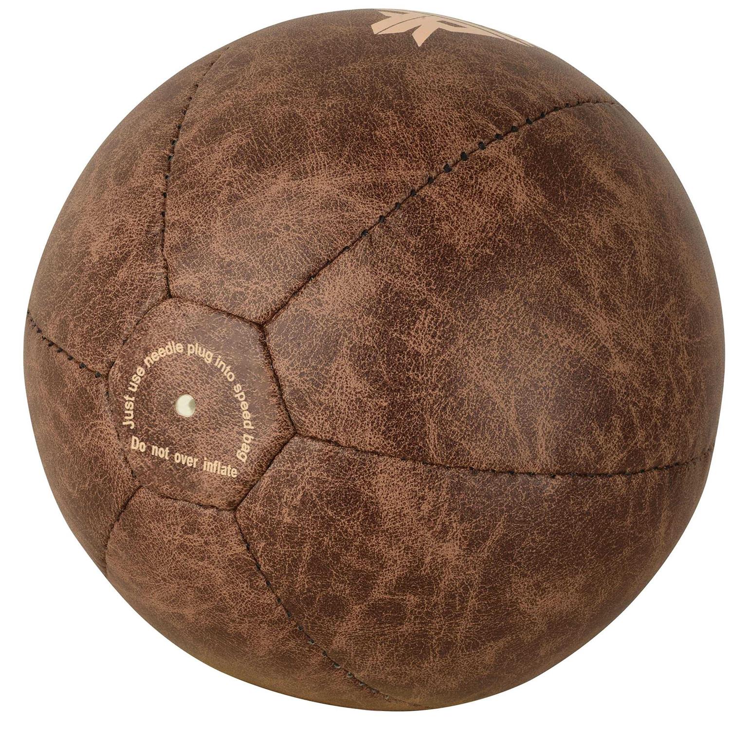 FISTRAGE Speed Bag Boxing Ball Leather MMA Muay Thai Training Punching Dodge Striking Kit with Free Hanging Swivel Workout Speedball Kicking Platform - Image 5