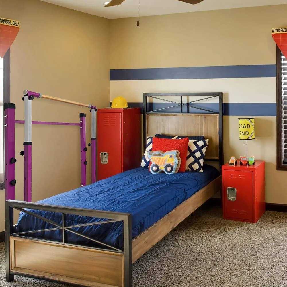 JC-ATHLETICS Gymnastic Kip Bar,Horizontal Bar for Kids Girls Junior Adjustable Height,Home Gym Equipment - Image 2