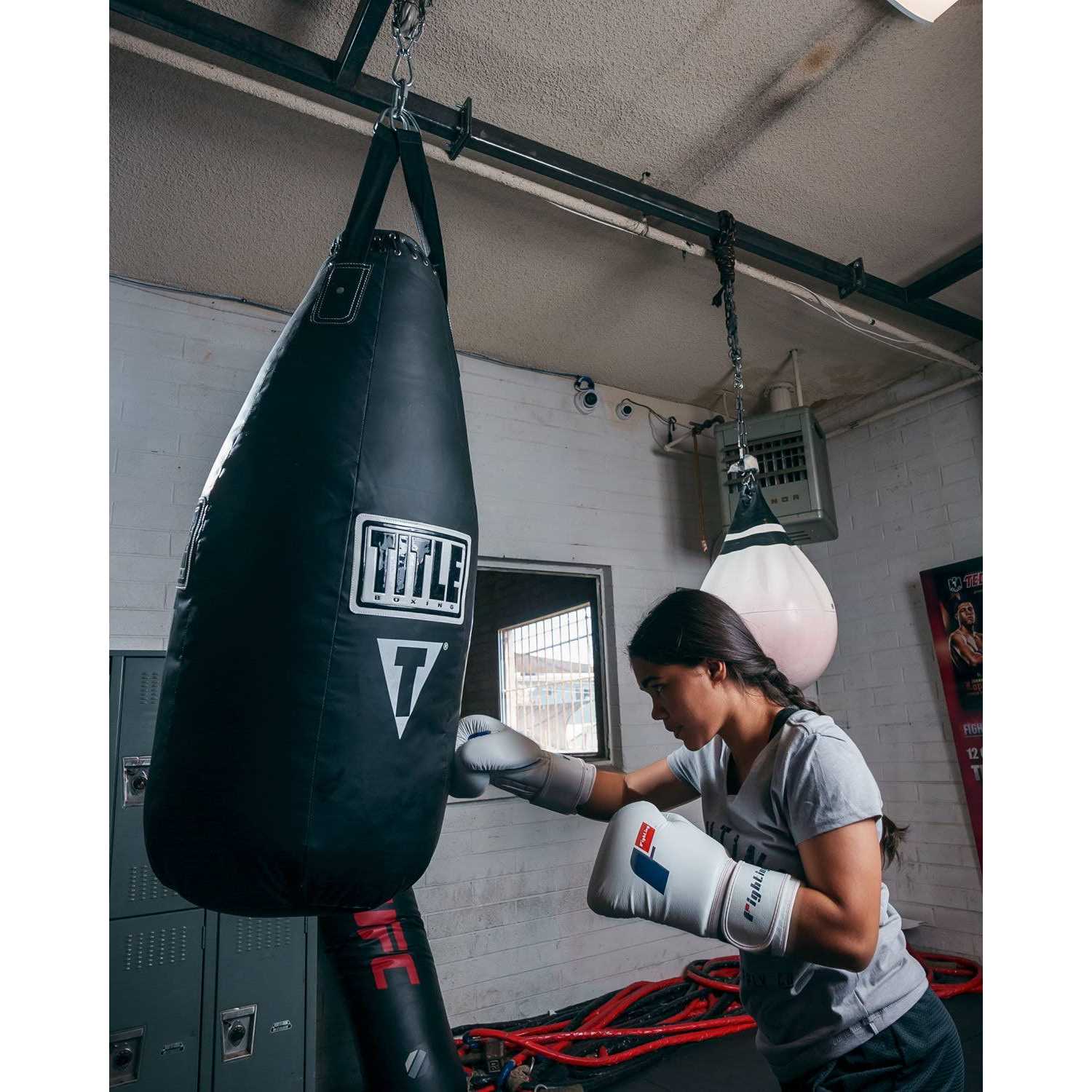 Fighting Leather Heavy Bag Gloves - Image 5