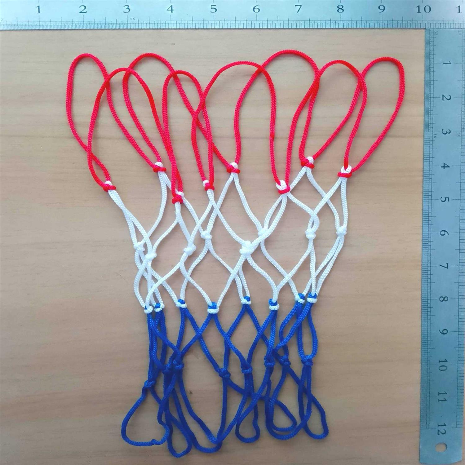 EDRLAITY Small Replacement Net for Mini Basketball Hoop Fits 8 Loops