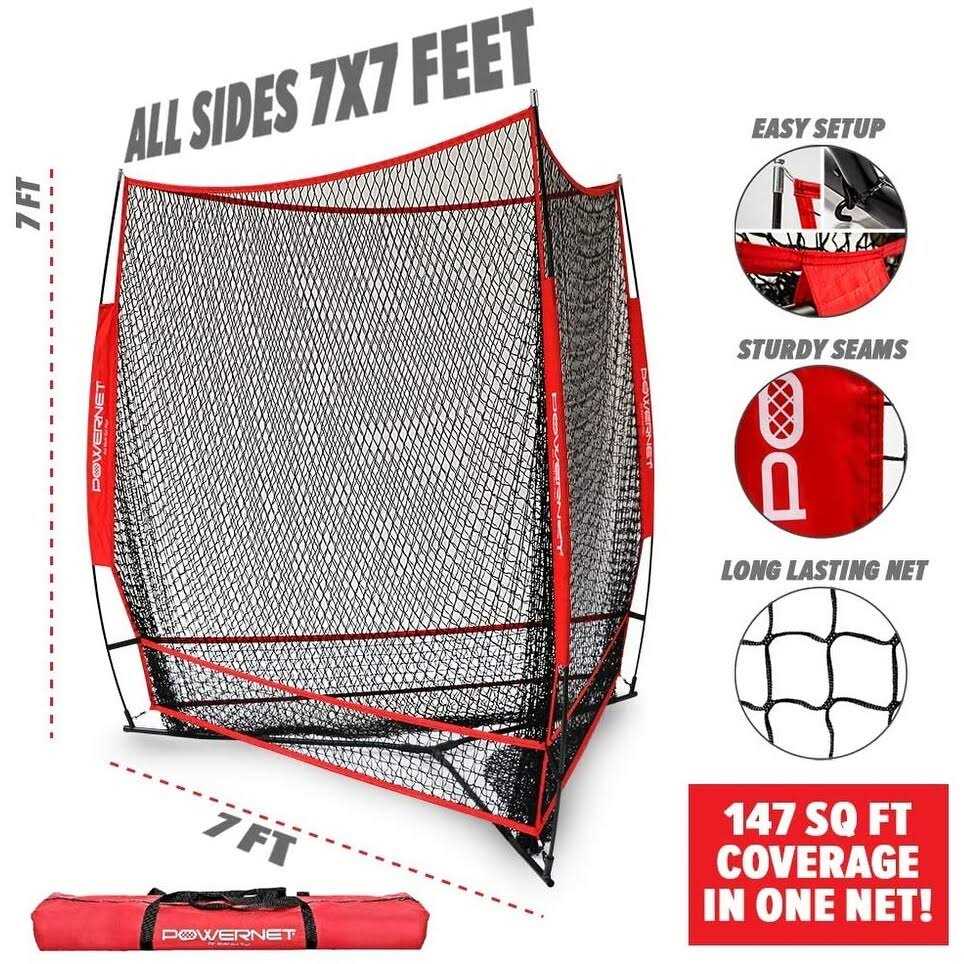 PowerNet Triple Threat 7ft Training Net - Image 2