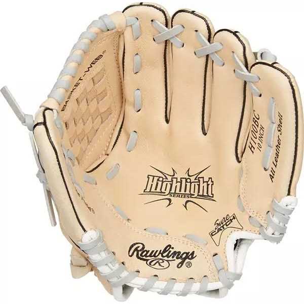 Rawlings 10'' Tee Ball Highlight Series Glove - Image 3