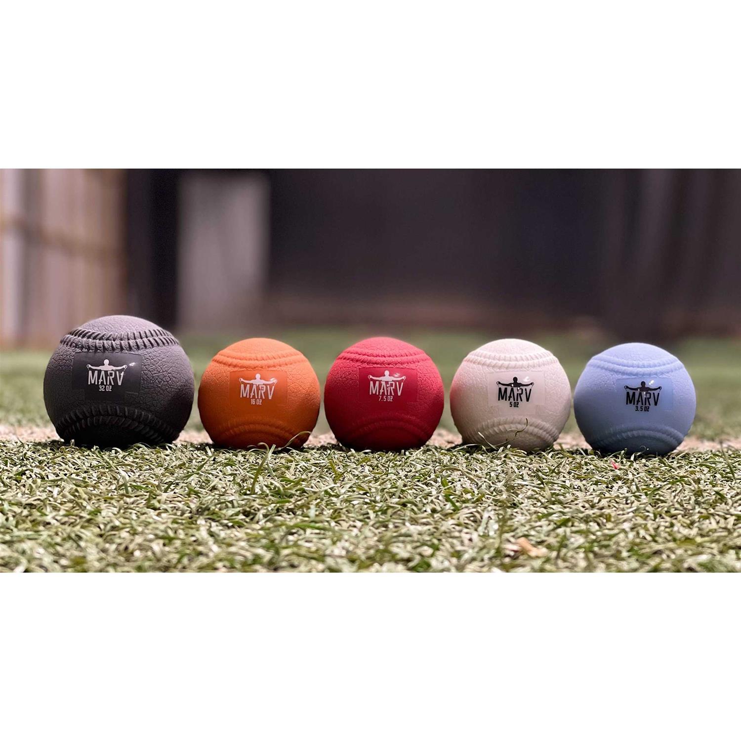 Marv Balls Velo Set Original Plyo with Seams Velocity Development Set - Image 2