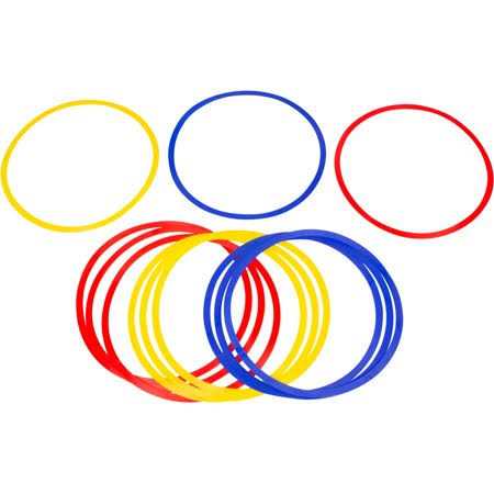 Speed & Agility Training Rings Set of 12 16 inch Diameter by Trademark Innovations - Image 5