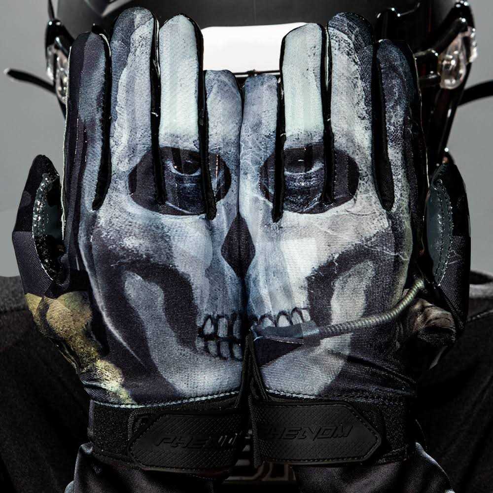 Phenom Elite Call of Duty MWII Ghost Football Gloves