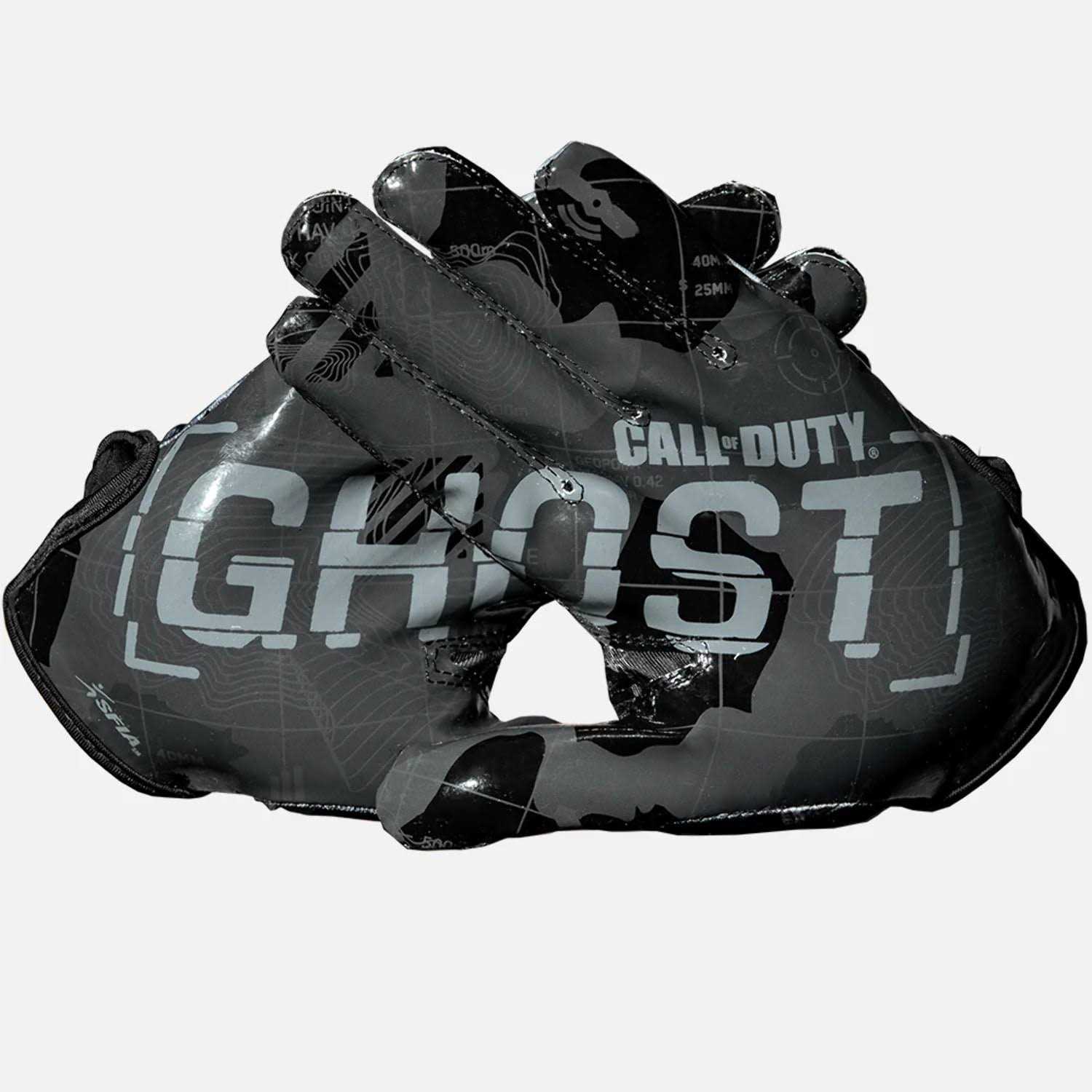Phenom Elite Call of Duty MWII Ghost Football Gloves - Image 2