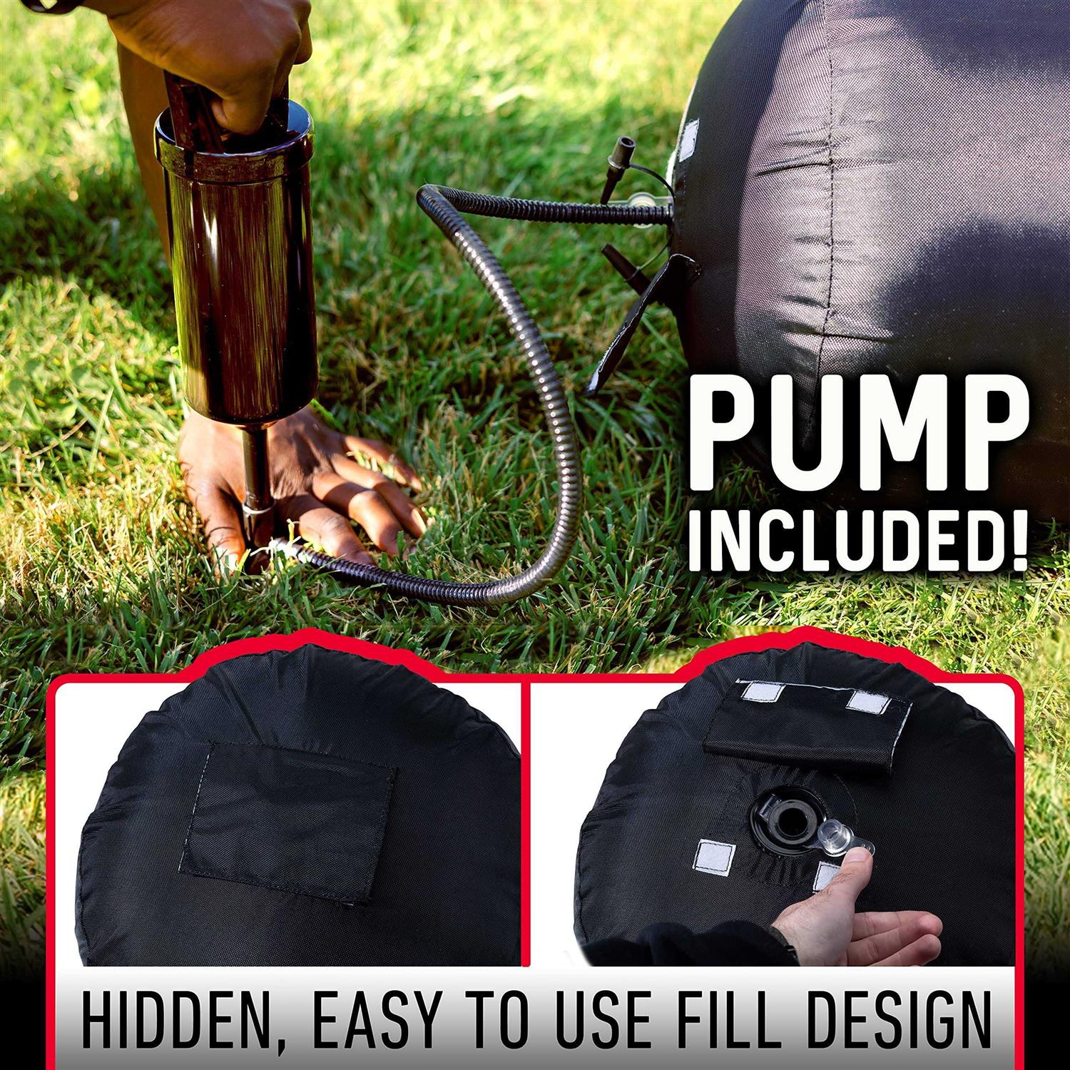 Franklin Sports Inflatable Football Tackling Dummy Training Dummies for Football - Image 2