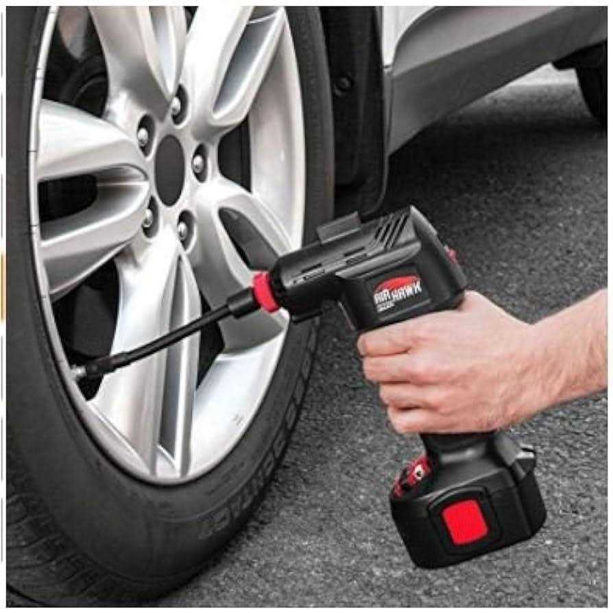 Ontel Air Hawk Pro Cordless Portable Air Compressor - Image 2