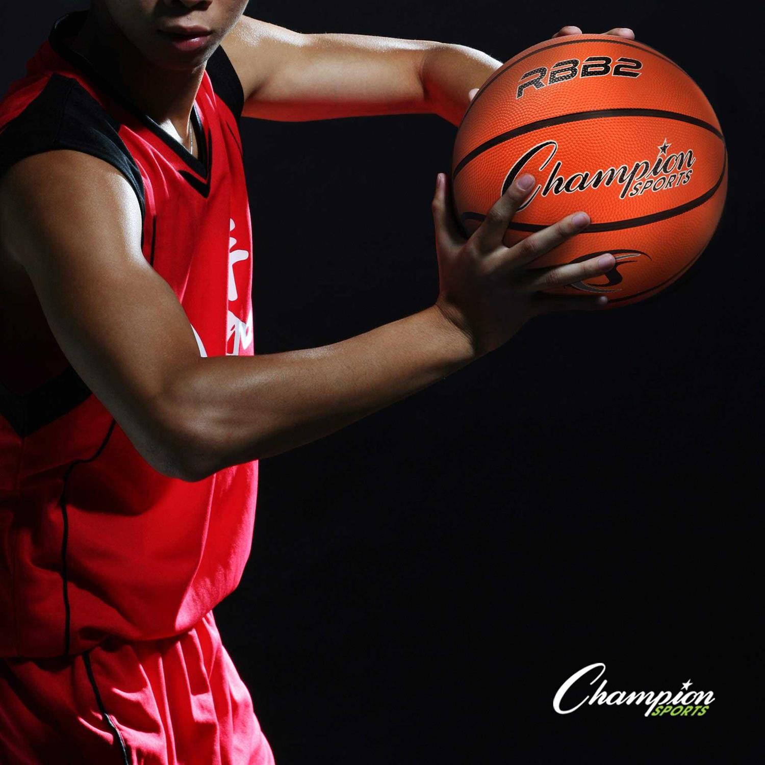 Champion Sports Rubber Basketball - Image 5