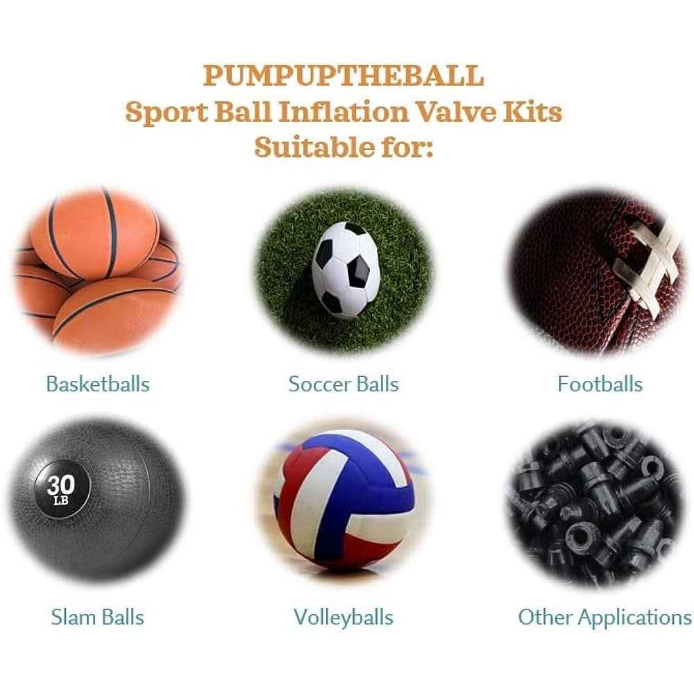 pumpuptheball Sport Ball Inflation Valve Kit - Image 3