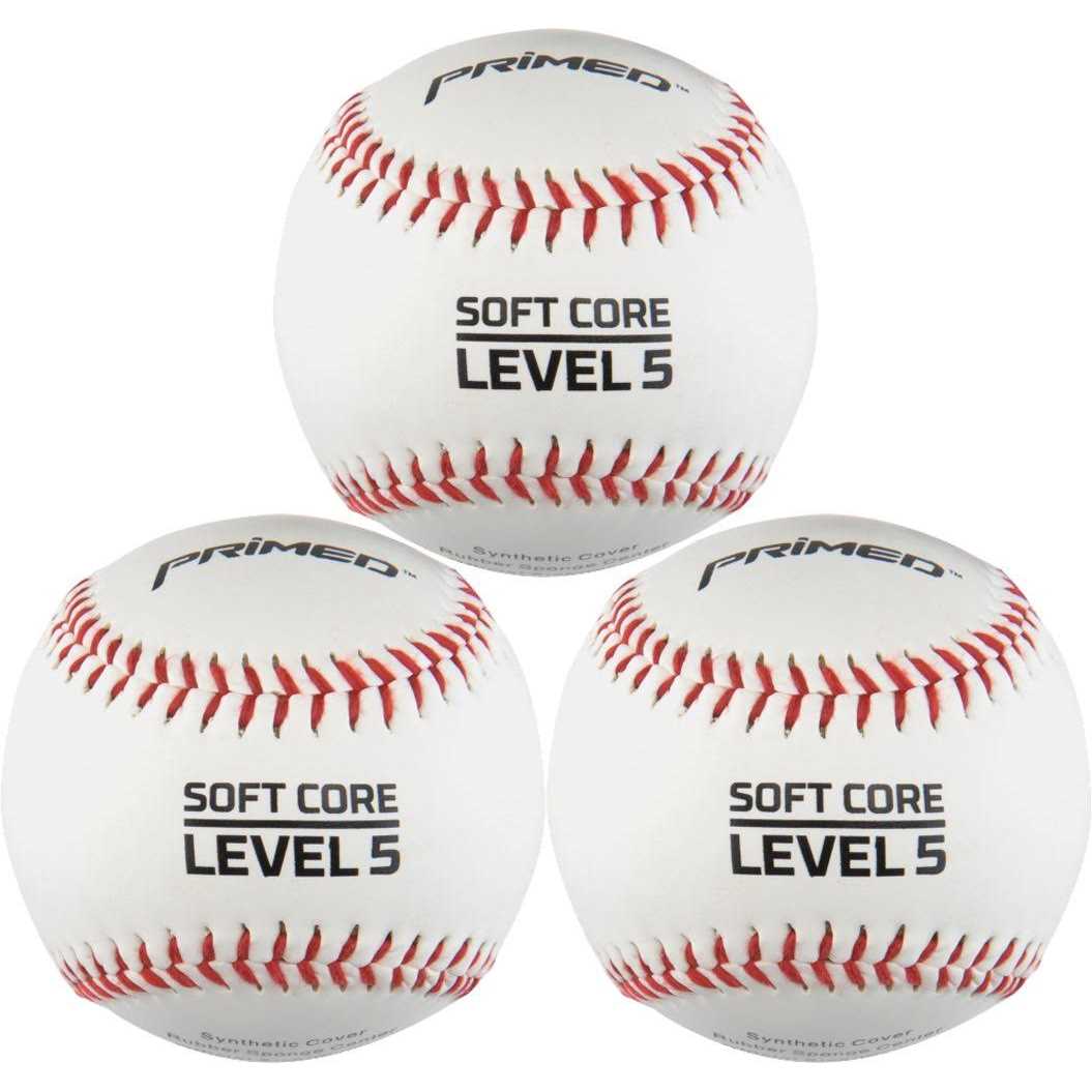 PRIMED Soft Core Level Baseballs