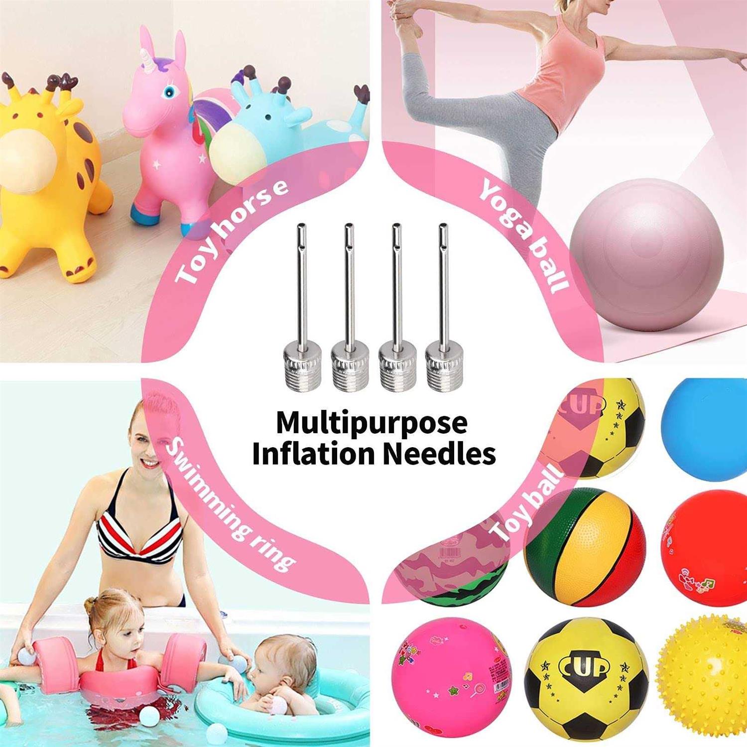 MoTrust Stainless Steel Air Pump Needle,Premium Inflation Needles,Pump Needle for Football, Basketball, Soccer, Volleyball or Rugby Balls - Image 5