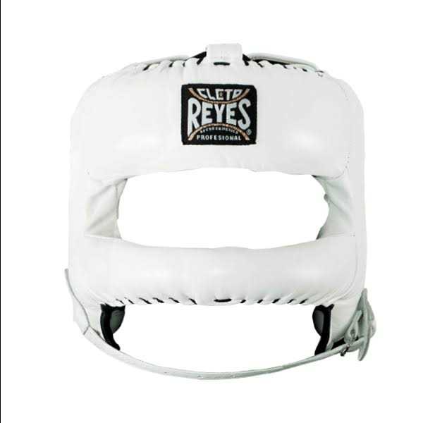 Cleto Reyes Leather Boxing Headgear with Nylon Face Bar - Image 5