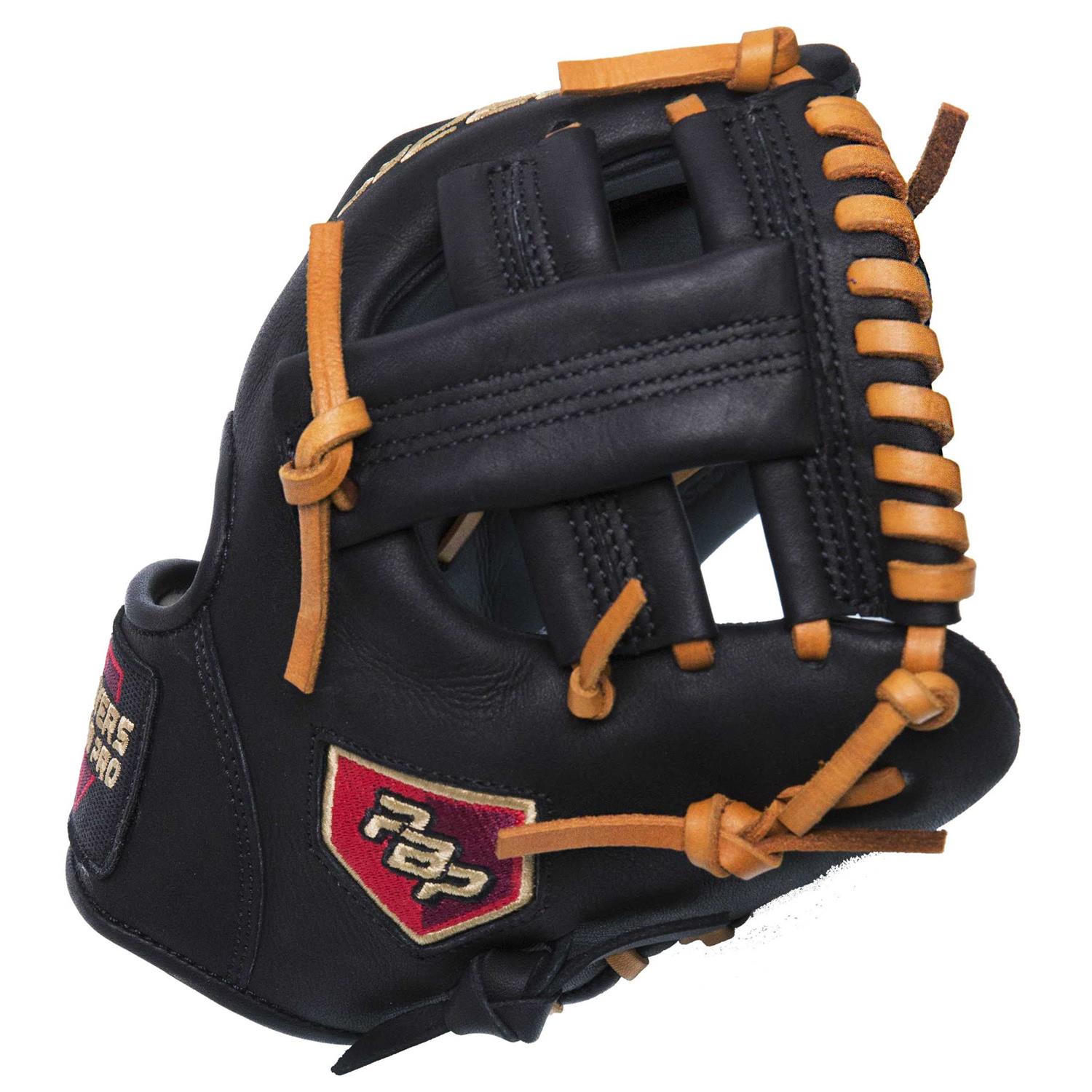 Pbpro 9.5 Infield Baseball Trainer Professional Training Glove Single Post Web - Image 4