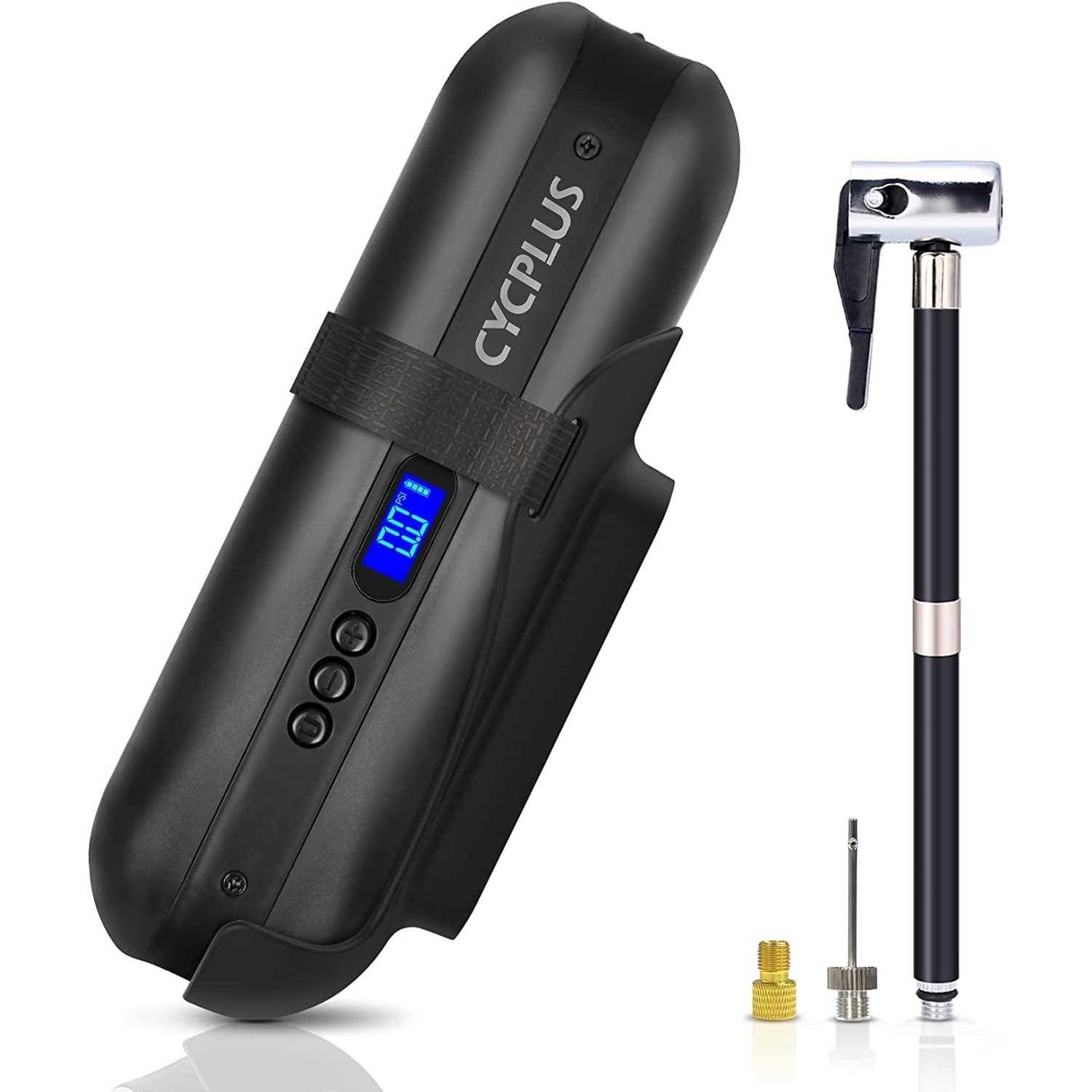 CYCPLUS Portable Air Compressor Mini Inflator Electric Pump for Car Bi