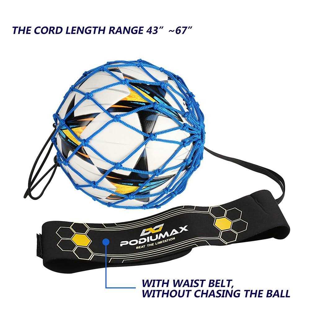 PodiuMax Hands-Free Soccer Kick/Throw Trainer New Ball Locked Net Design - Image 2