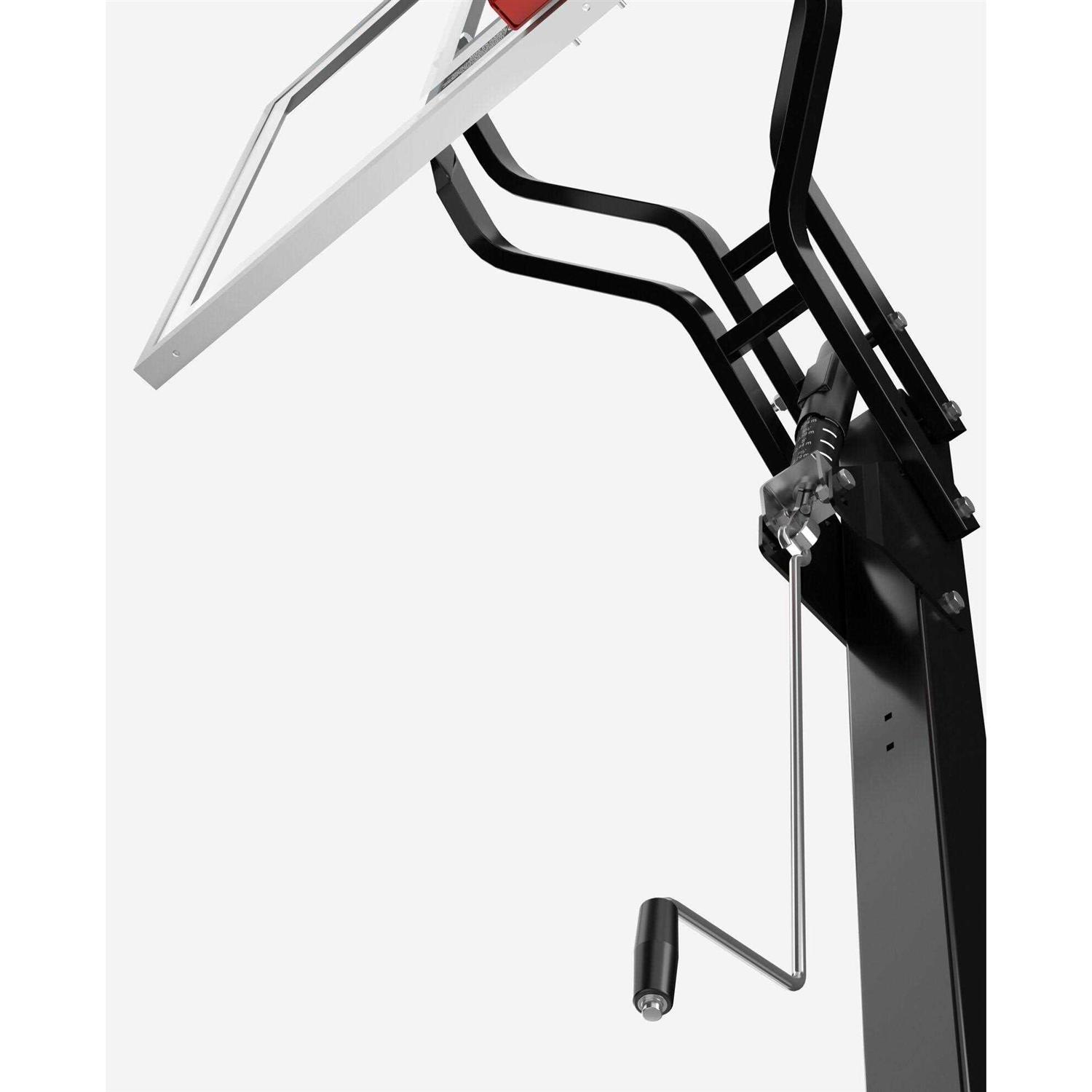 Spalding Tempered Glass U-Turn In Ground Basketball Hoop - Image 3