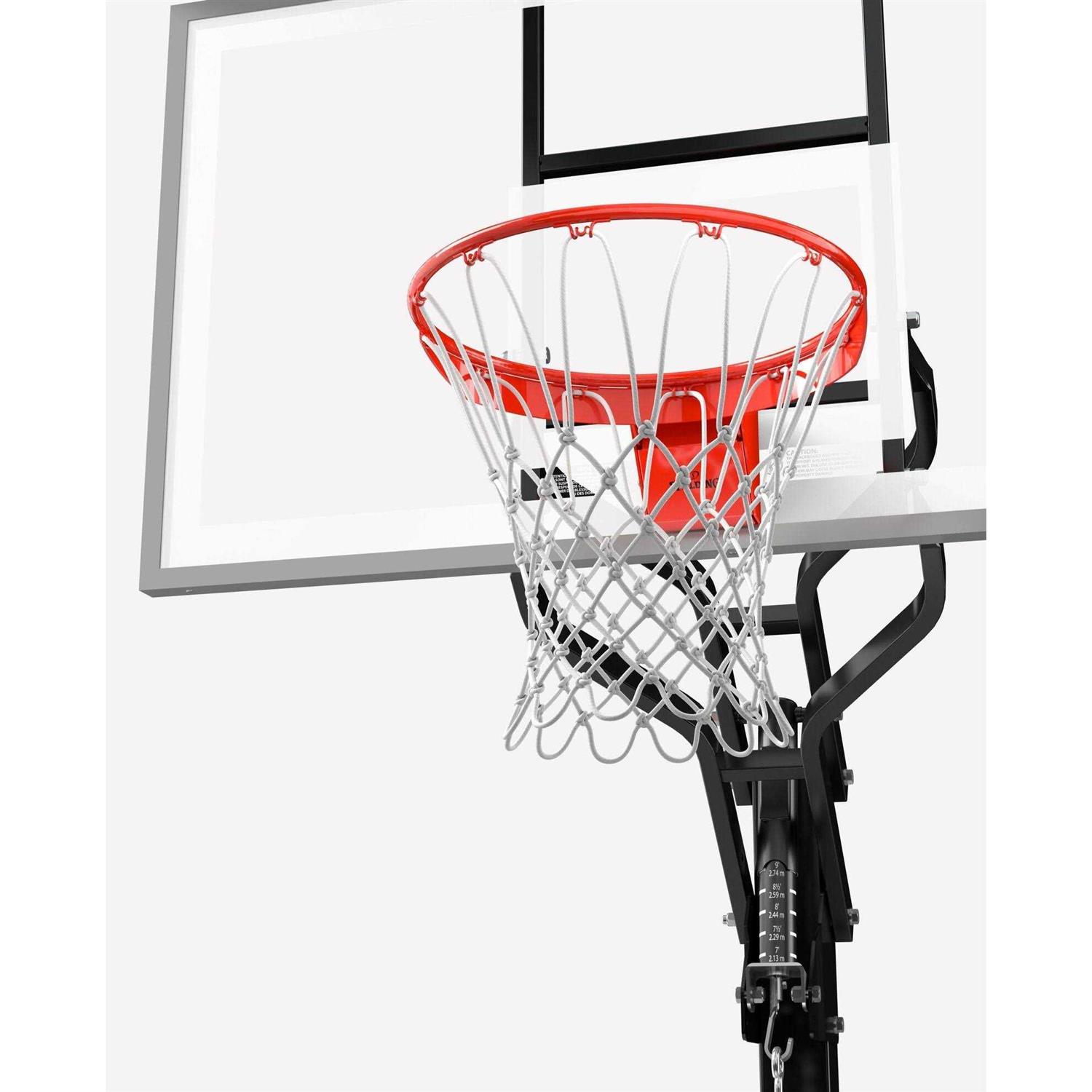 Spalding Tempered Glass U-Turn In Ground Basketball Hoop - Image 4