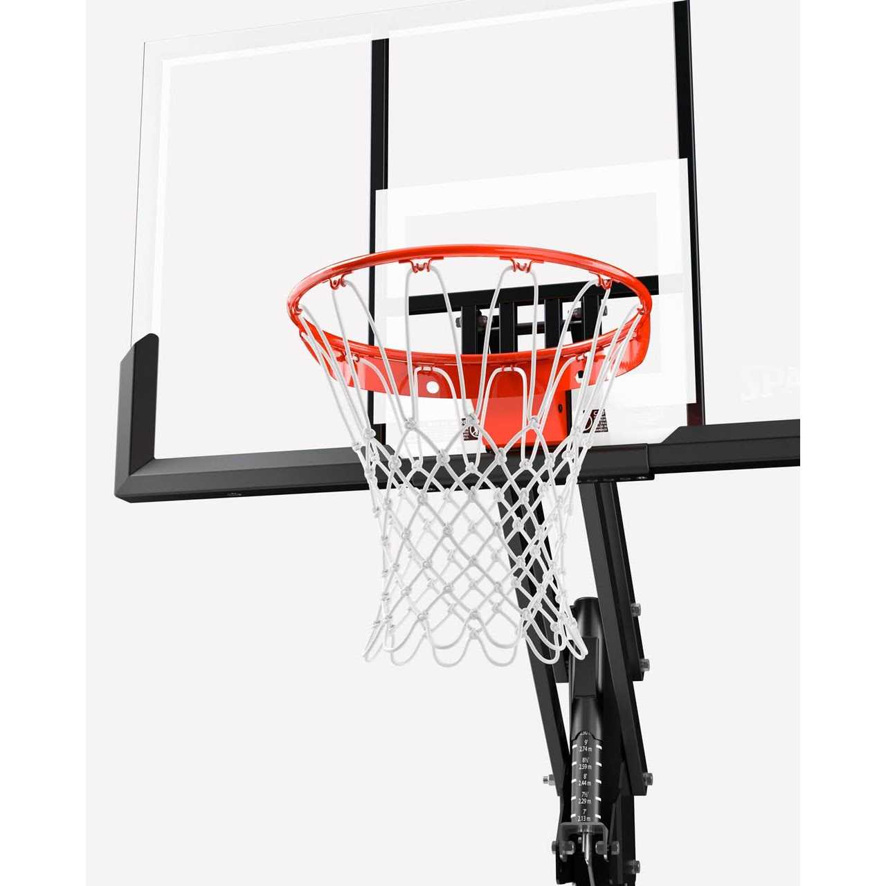 Spalding Tempered Glass U-Turn In Ground Basketball Hoop - Image 5