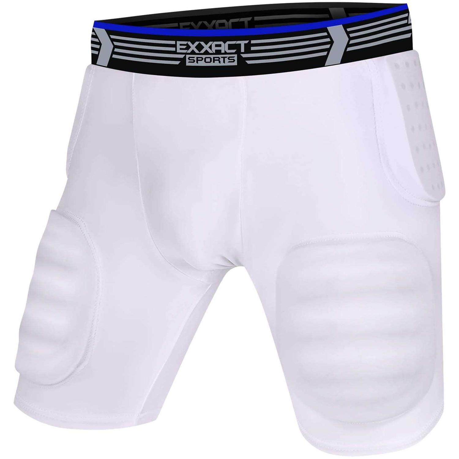 Exxact Sports 5-Pad Adult Football Girdle for Men