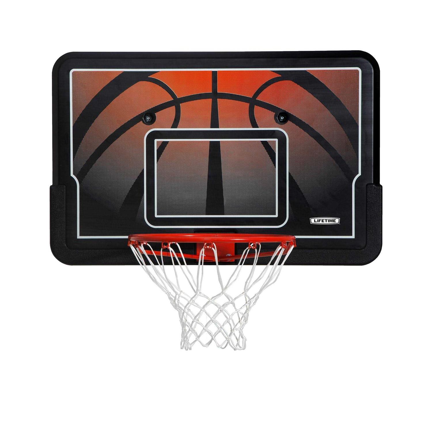 Lifetime Basketball Backboard and Rim Combo