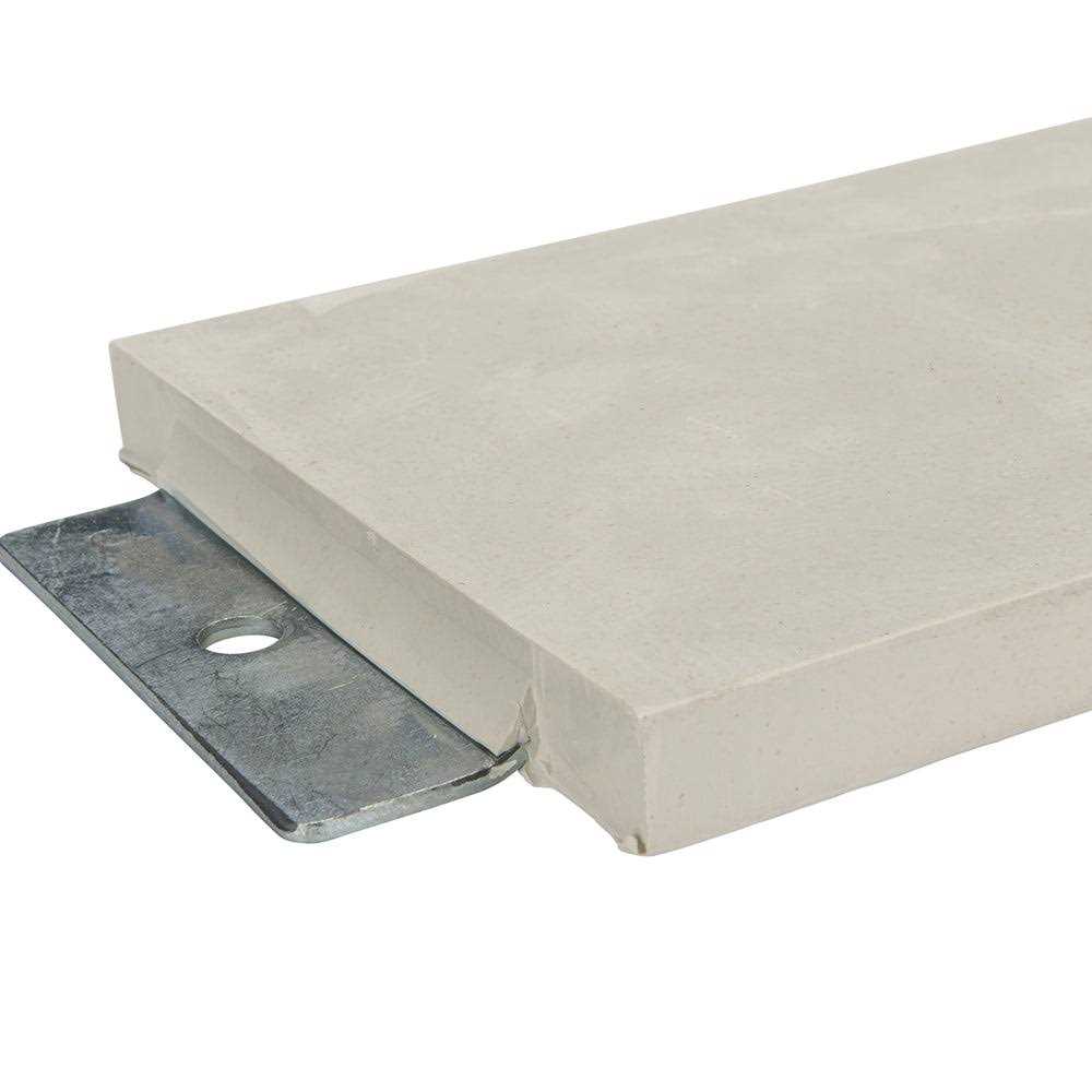 UV Resistant Rubber Champro 3-Spike Pitcher's Rubber - Official Size 6x24  Inch White Baseball Champro Baseball Equipment, image size:1000x1000