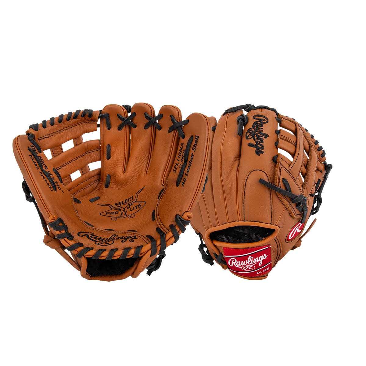 Rawlings 11 Select Pro Lite Nolan Arenado Youth Baseball Glove - Image 4