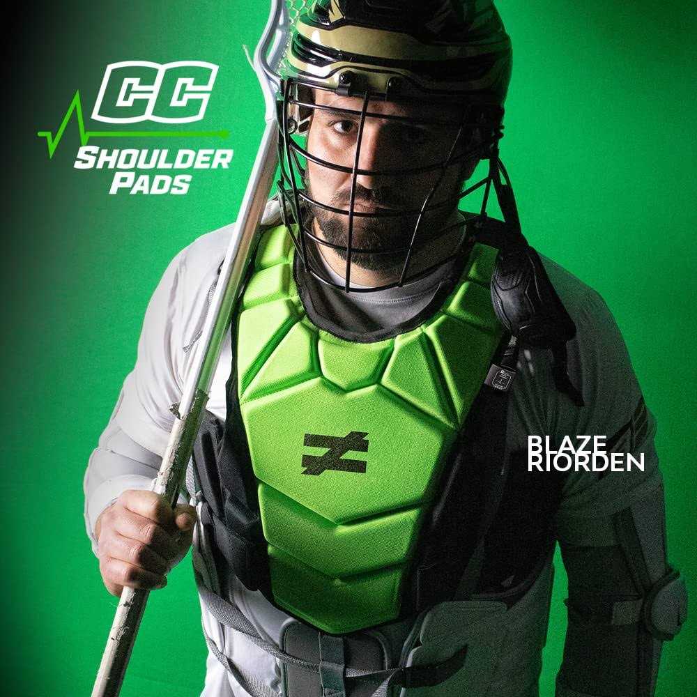 Lacrosse Player CC Shoulder Pads - Image 3