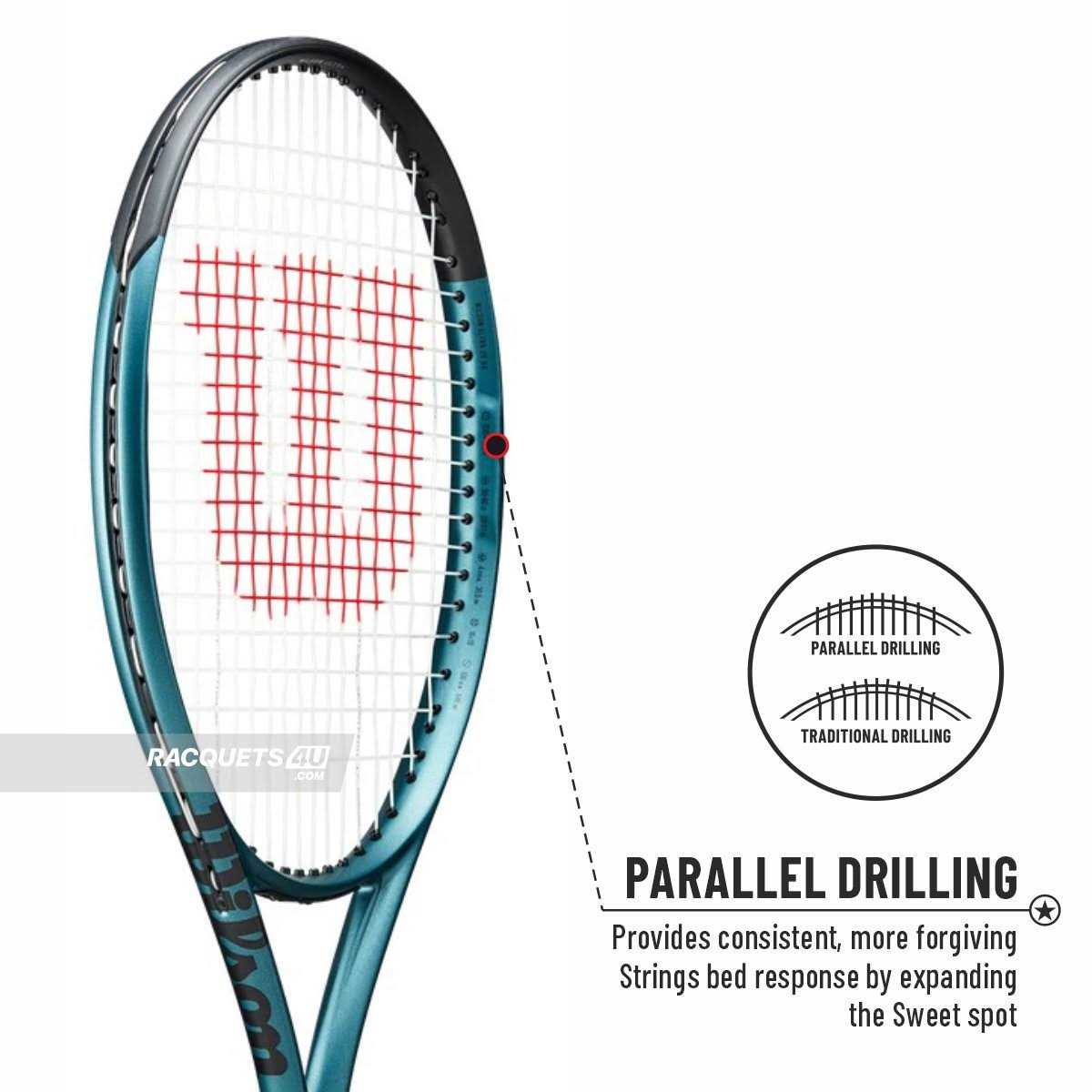 Wilson Ultra V4 Junior Tennis Racquet - Image 5
