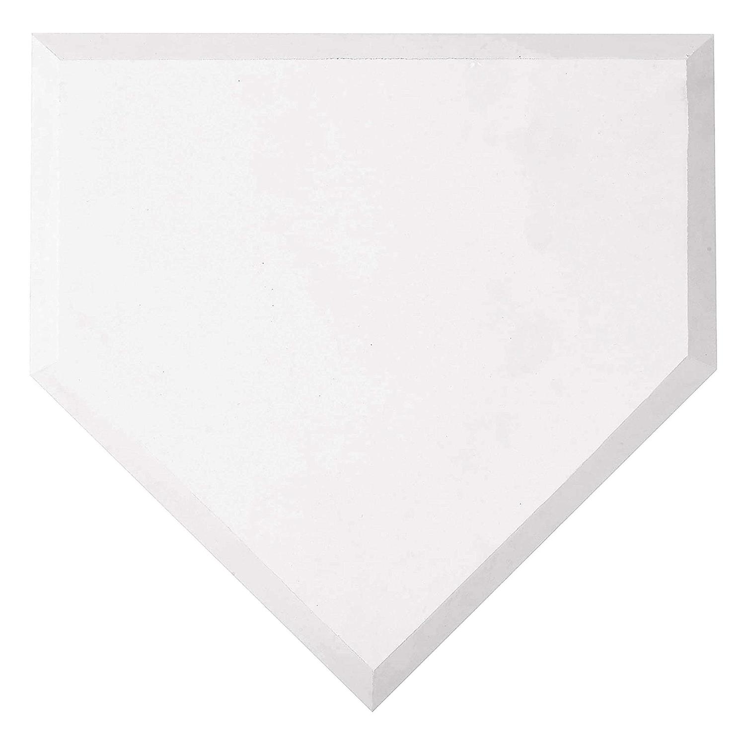 Franklin Sports Home Plate Baseball + Softball Rubber Home Plate