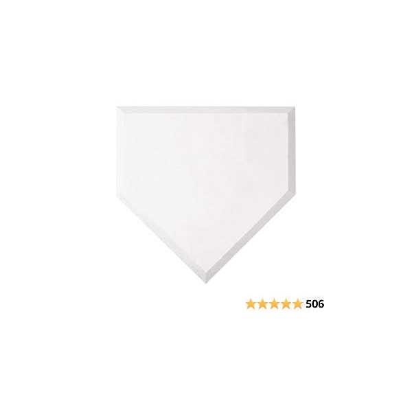 Franklin Sports Home Plate Baseball + Softball Rubber Home Plate - Image 3