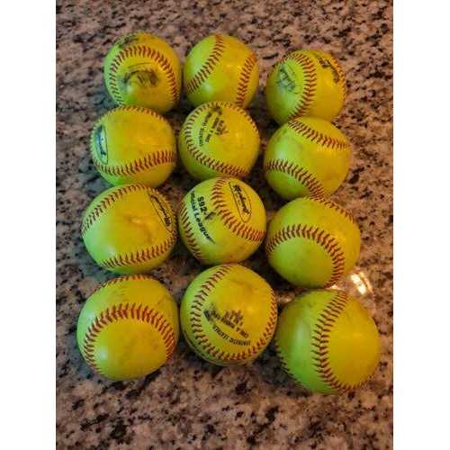 Rawlings Official League Yellow Baseball - Image 3