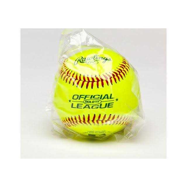Rawlings Official League Yellow Baseball - Image 5