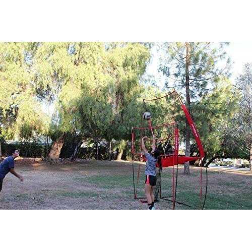 PowerNet Volleyball Practice Net Station 8 ft Wide by 11 ft High - Image 4