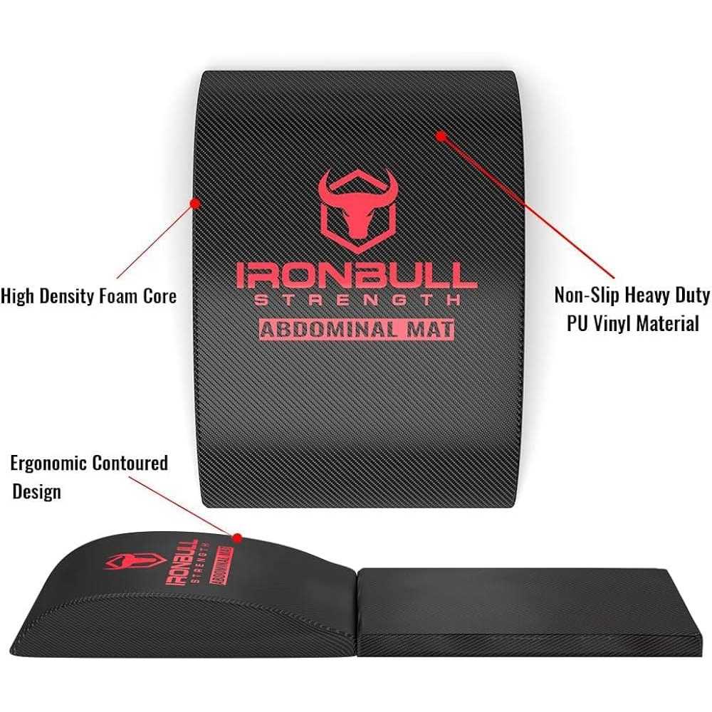 Iron Bull Strength Abdominal Mat for Full Range of Motion Crunches - Image 3