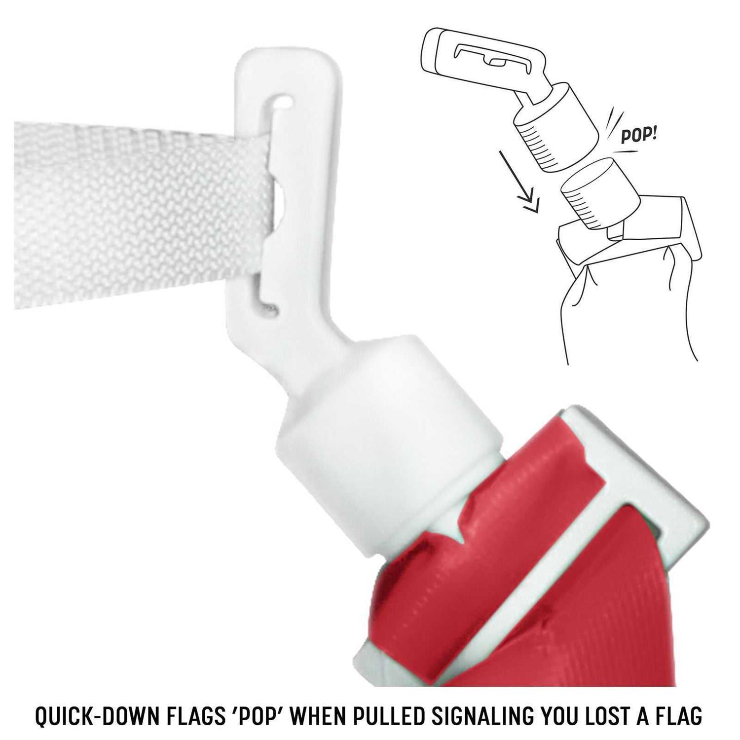 Champro Quick-Down Pop Flag Belt - Image 3