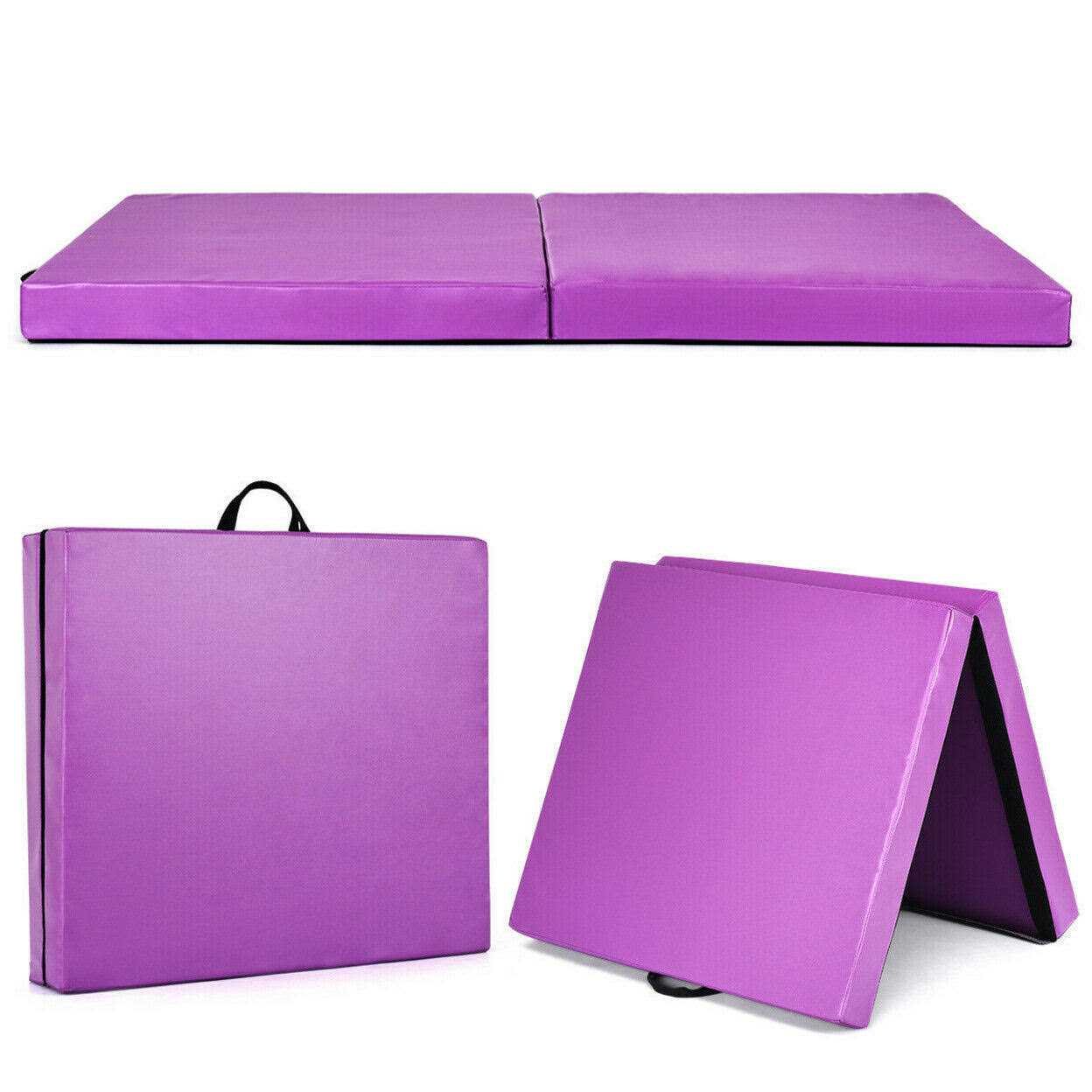 Costway Thick Folding Panel Gymnastics Mat - Image 4