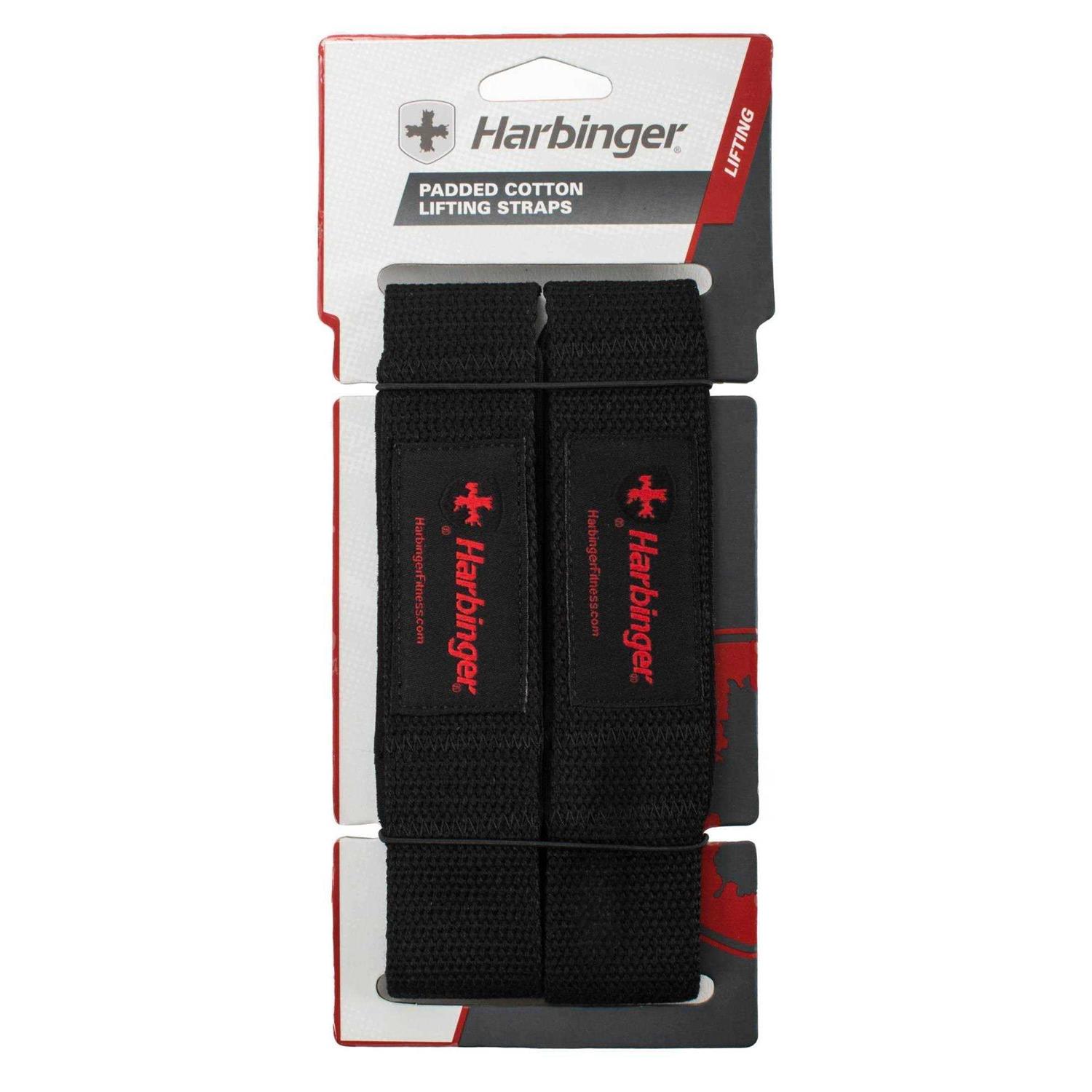 Harbinger Padded Cotton Lifting Straps - Image 4