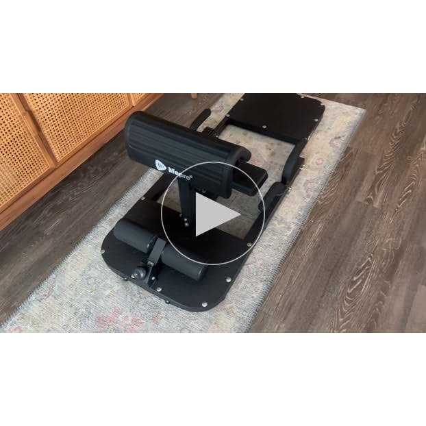 Lifepro Multipurpose Hip Thrust Machine Premium Squat & Glutes Machine Workout Equipment for at Home Gym with Resistance Bands - Image 4