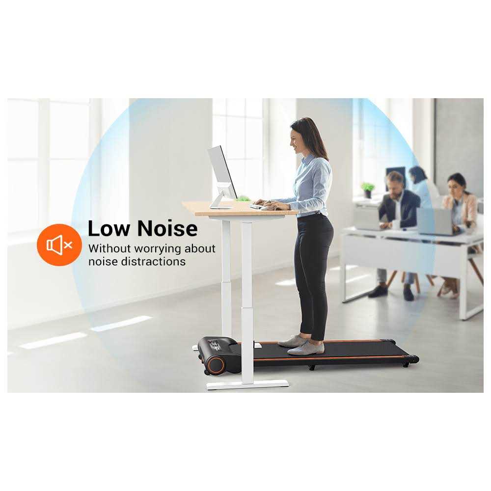 UREVO Walking Pad Under Desk Treadmill with Remote Control - Image 5
