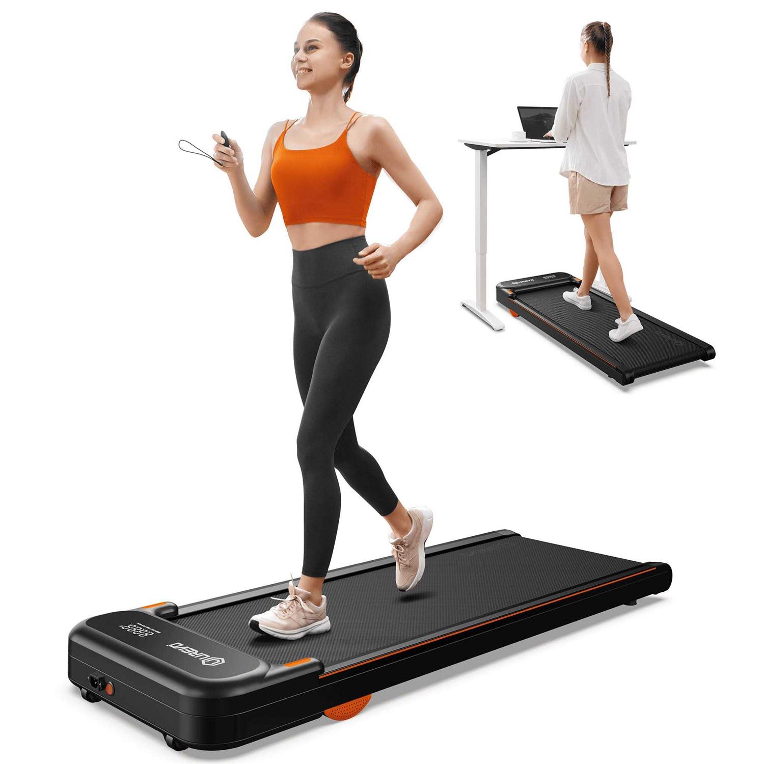 UREVO Walking Pad Under Desk Treadmill with Remote Control - Image 3