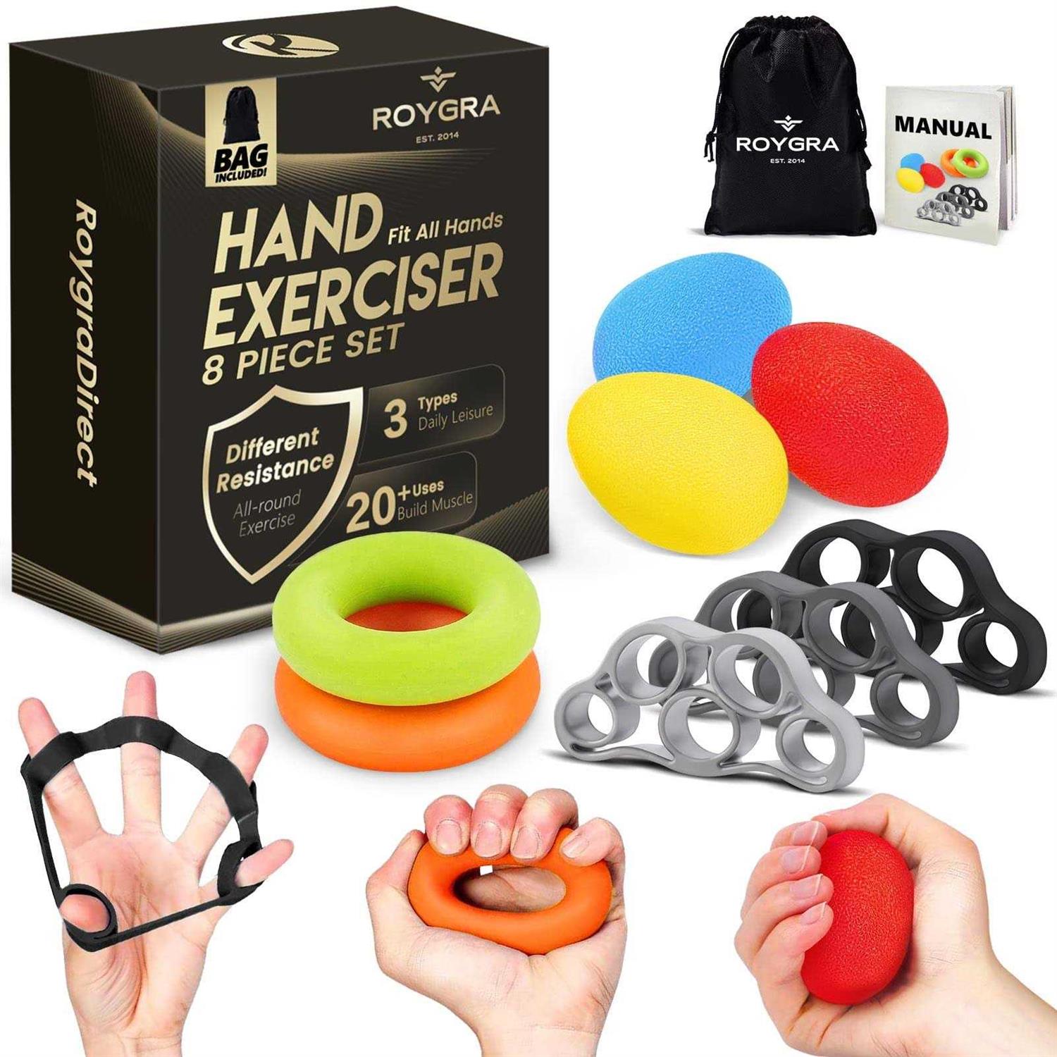 roygra Hand Exerciser Finger Strengthener - Image 4