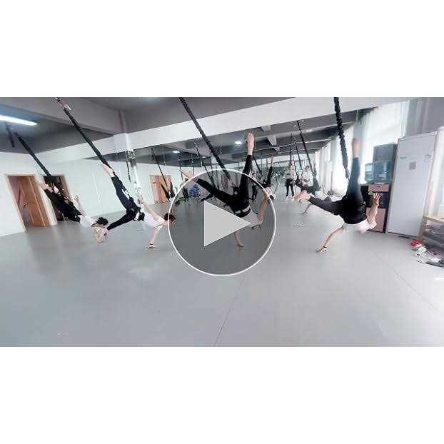 Prior Fitness Bungee Fitness Set Yoga Bungee Cord Rope Resistance Air Dance Rope Exercise Fitness Home Gym Professional Training Equipment - Image 5