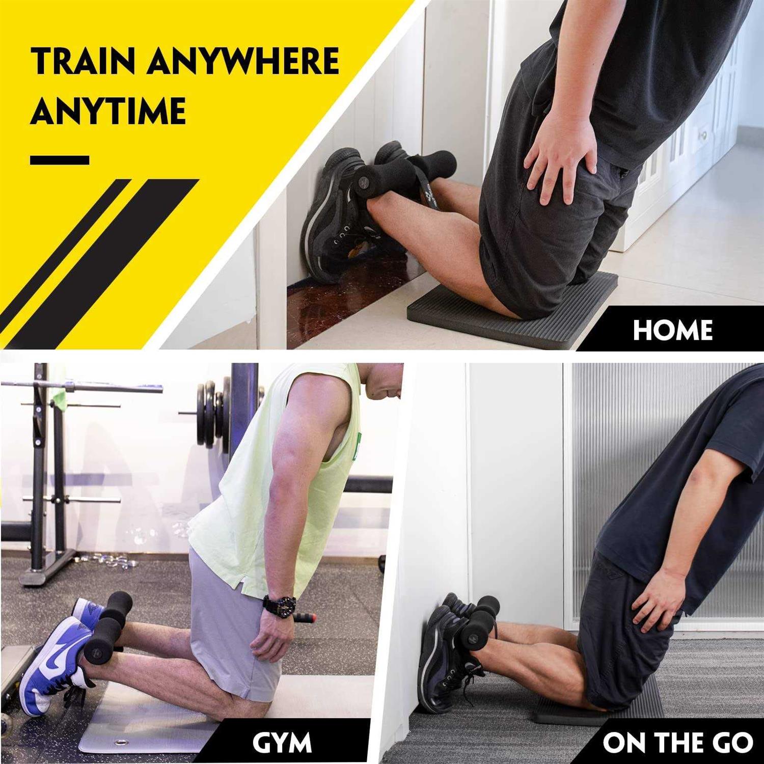 Nordic Hamstring Curl Strap Holds 420 Pounds Great for Hamstring Curls - Image 4