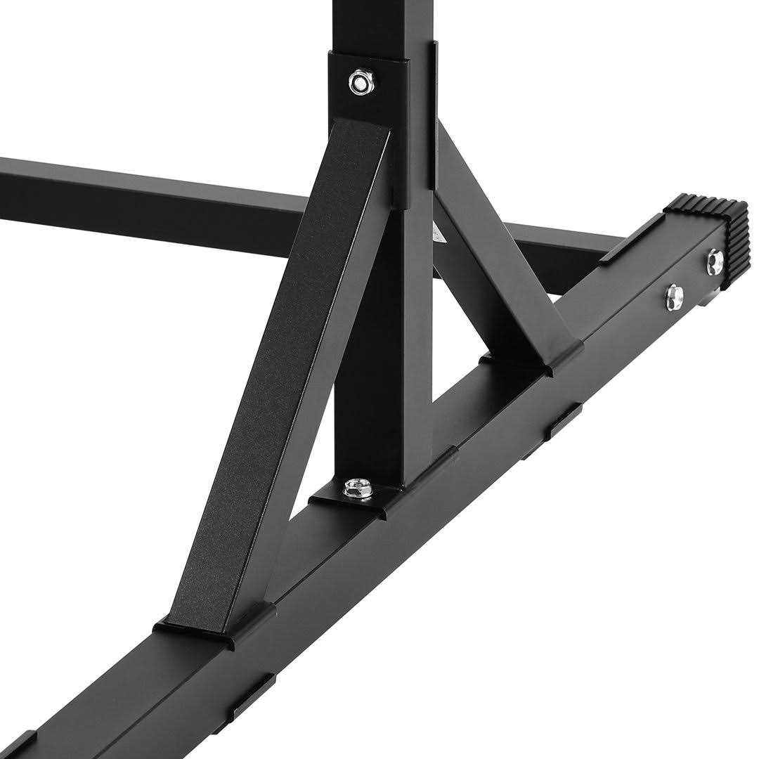 VEVOR Power Tower Dip Station 8-Level Height Adjustable Pull Up Bar Stand DGYTXSJKDJGDK356AV0 - Image 4