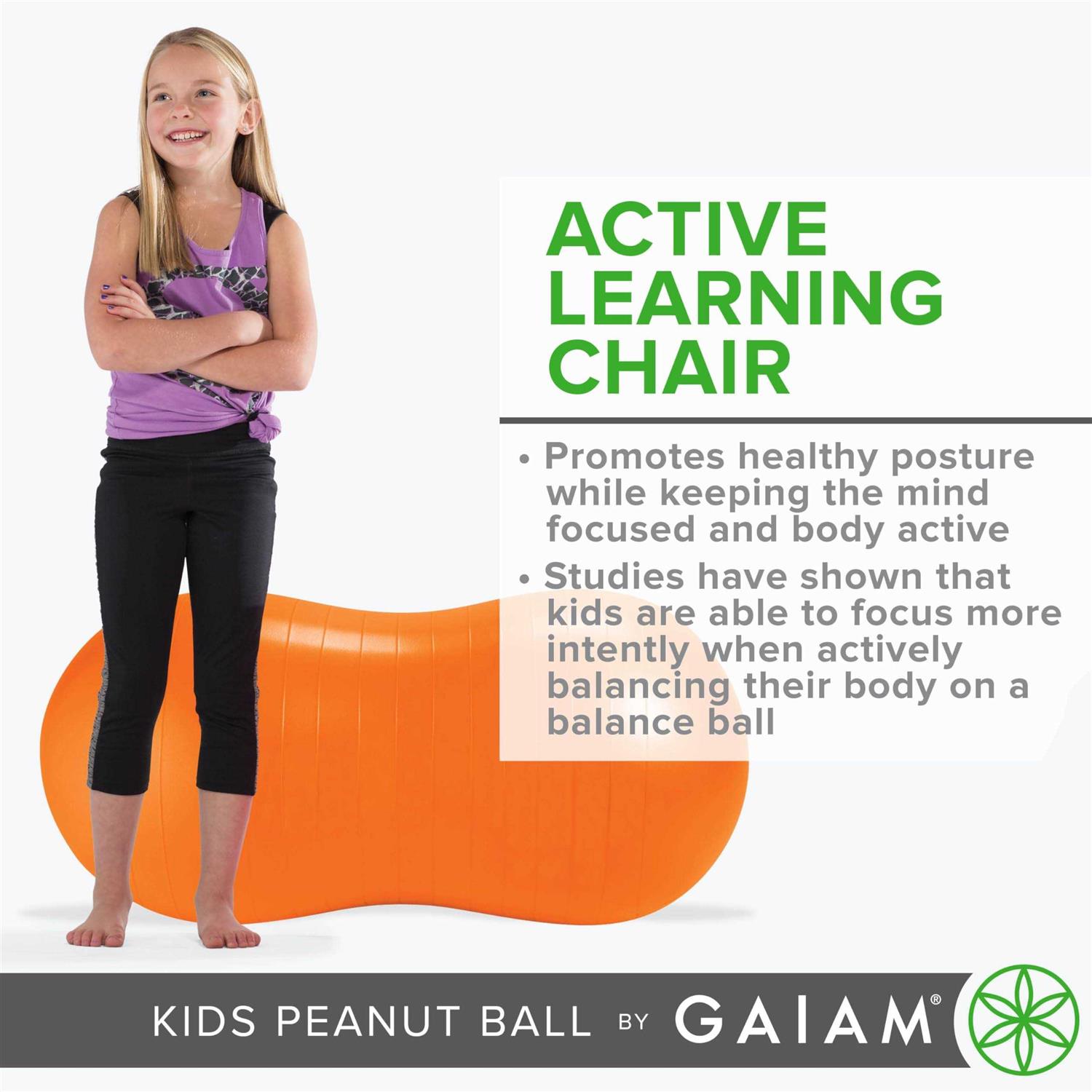 Gaiam Kids Peanut Ball - Image 4