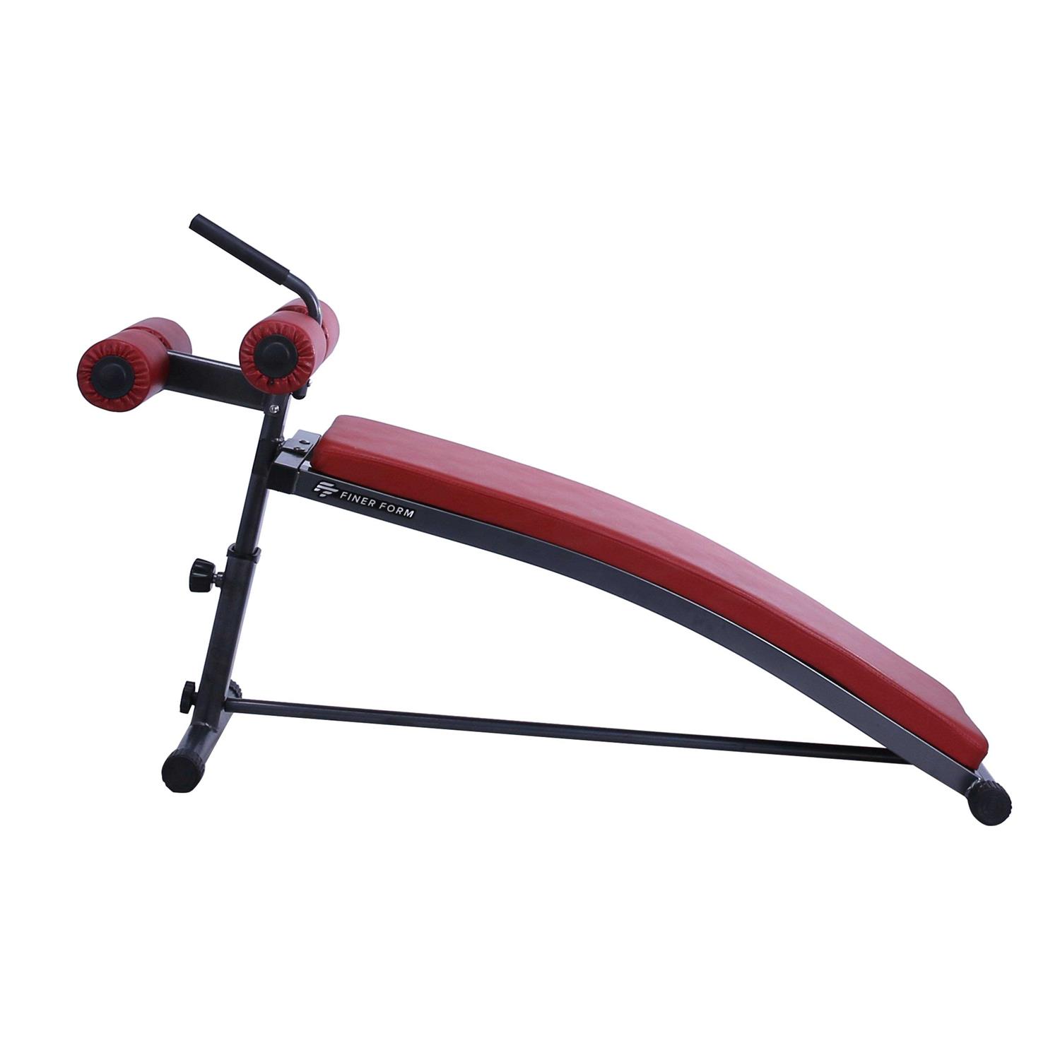 Finer Form Gym-Quality Sit Up Bench with Reverse Crunch Handle for Ab Exercises - Image 5