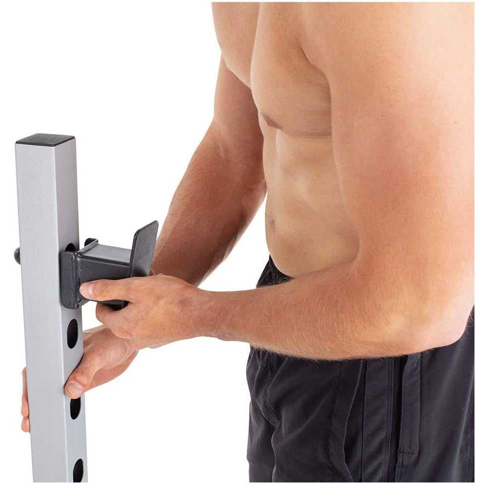 Weider Platinum Standard Weight Bench with Fixed Uprights and Integrated Leg Developer - Image 4